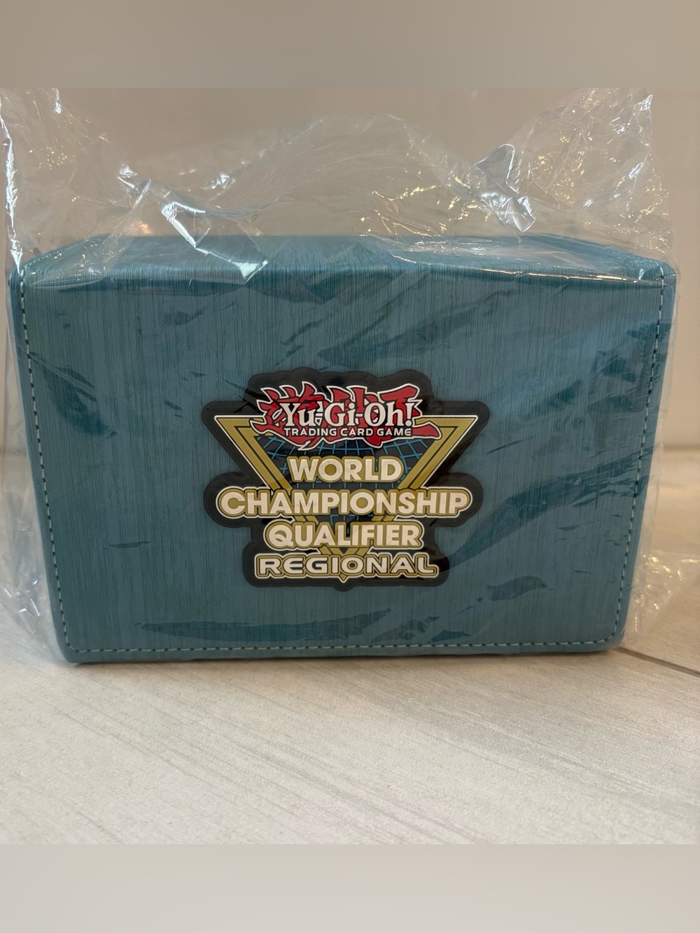YuGiOh Official WCQ Deck Box Regional 2026 Blue-Eyes Konami White Dragon Art